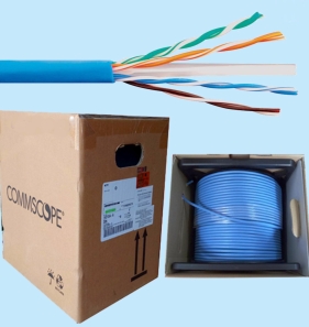 Cáp mạng Commscope AMP Cat6 UTP P/N: 4-1427254-6