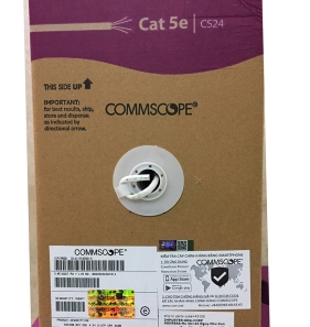Cáp Cat5e 4UTP, 24AWG, CM (305m/thùng)