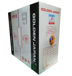 Dây cáp mạng GOLDEN JAPAN  FTP CAT 6 (Màu xanh dương)
