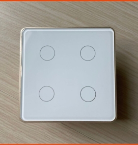 Công tắc thông minh mặt kính cảm ứng Zigbee Tuya Mặt Vuông