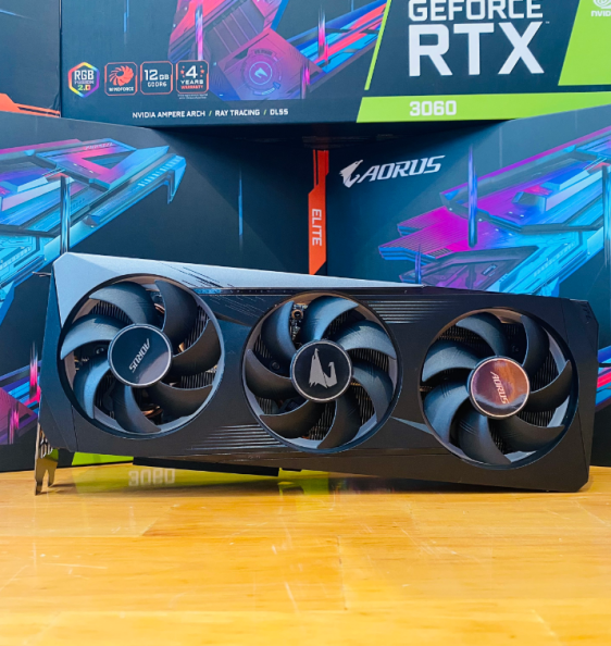 CARD MÀN HÌNH GIGABYTE RTX 3060 AORUS ELITE 12GD-V2 (NHẬP KHẨU)