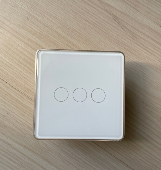 Công tắc thông minh mặt kính cảm ứng Zigbee Tuya Mặt Vuông